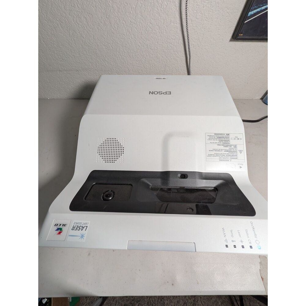 Epson BrightLink EB-725Wi Interactive Laser Projector - LOW HOURS 4000 Lumens